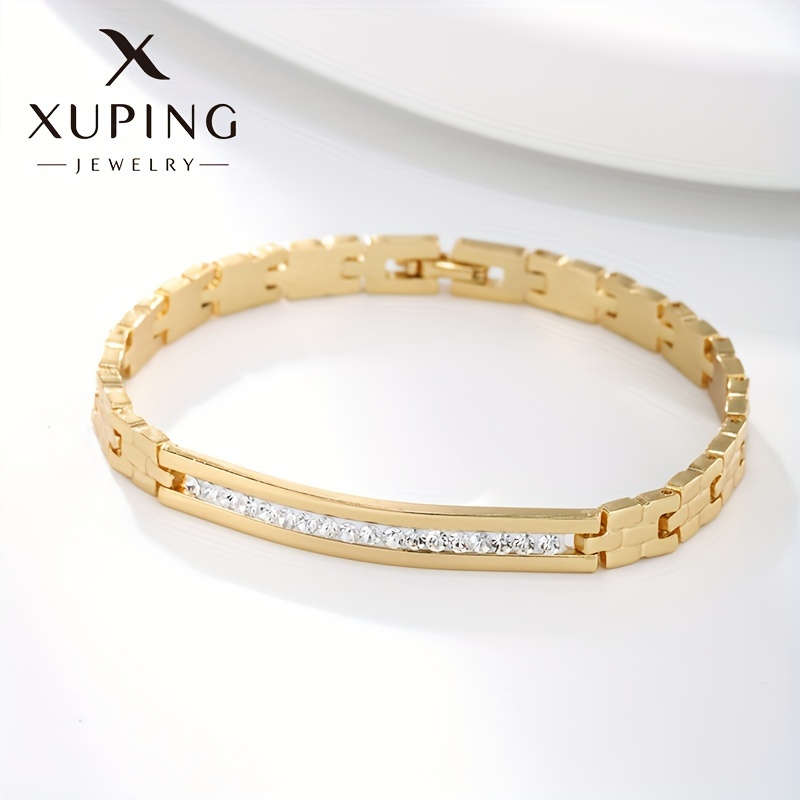 Zirconia Flash Strap Hand Chain Bracelet